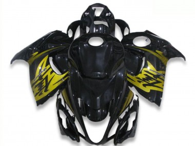 Online 2008-2020 Suzuki GSXR 1300 Hayabusa Motorcycle Fairings - Glossy Black Yellow Canada