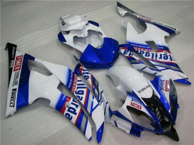 Online 2008-2016 Yamaha YZF R6 Motorcycle Fairings - White Blue Red Sterilgarda Volvo Fimer Yamalube Canada