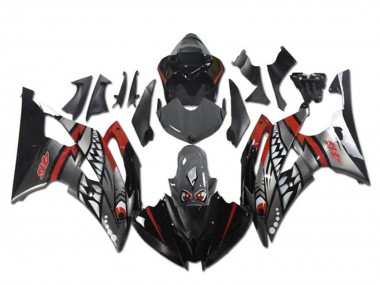 Online 2008-2016 Yamaha YZF R6 Motorcycle Fairings - Red Silver Grey Shark Canada