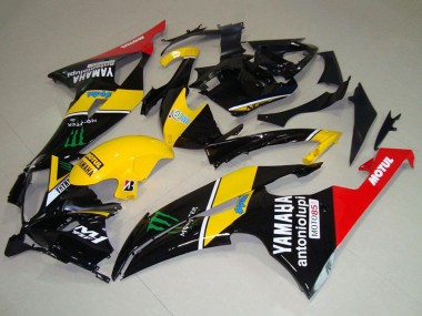 Online 2008-2016 Yamaha YZF R6 Motorcycle Fairings - Yellow Red Glossy Black Green Monster Motul Canada