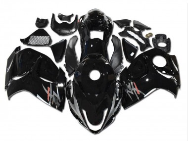 Online 2008-2020 Suzuki GSXR 1300 Hayabusa Motorcycle Fairings - Glossy Black Grey Canada
