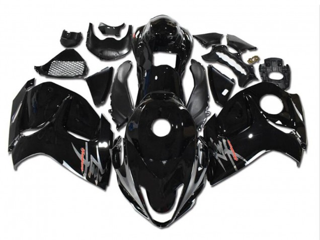 2008-2020 Suzuki GSXR 1300 Hayabusa Motorcycle Fairings - Glossy Black Grey Canada