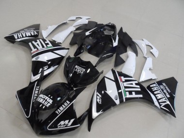 Online 2009-2011 Yamaha YZF R1 Motorcycle Fairings - White Black Motul Fiat Canada