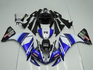 Online 2009-2011 Yamaha YZF R1 Motorcycle Fairings - White Blue Black Sterilgarda Canada