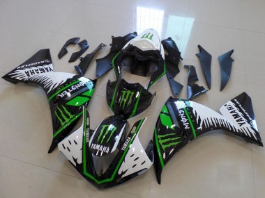 Online 2009-2011 Yamaha YZF R1 Motorcycle Fairings - White Blue Black Green Monster Canada