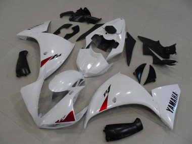 Online 2009-2011 Yamaha YZF R1 Motorcycle Fairing - White Canada