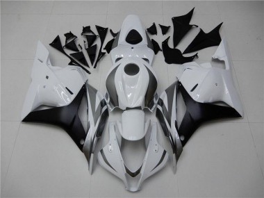Online 2009-2012 Honda CBR600RR Motorcycle Fairing - White Grey Matte Black Canada