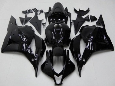 Online 2009-2012 Honda CBR600RR Motorcycle Fairing Kits - Glossy Black Canada