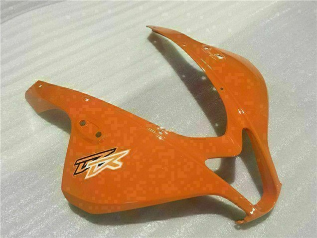 2009-2012 Honda CBR600RR Motorcycle Fairings - White Orange Glossy Black Canada