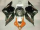 2009-2012 Honda CBR600RR Motorcycle Fairings - White Orange Glossy Black Canada