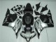 2009-2012 Honda CBR600RR Motorcycle Fairings - Silver Matte Black Repsol Canada