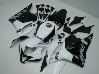 Online 2009-2012 Honda CBR600RR Motorcycle Fairing - White Glossy Black Repsol Canada