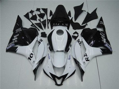 Online 2009-2012 Honda CBR600RR Motorcycle Fairing - White Glossy Black Repsol Canada