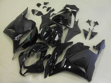 Online 2009-2012 Honda CBR600RR Motorcycle Fairings - Glossy Black Matte Black OEM Style Canada