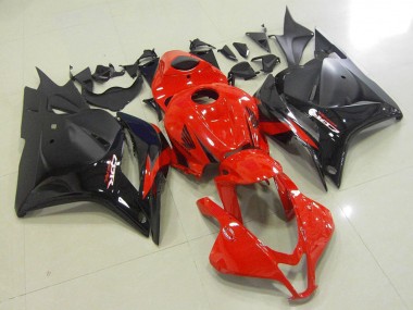 Online 2009-2012 Honda CBR600RR Motorcycle Fairings - Red Glossy Black Matte Black OEM Style Canada