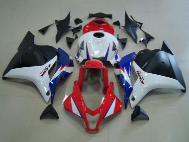 Online 2009-2012 Honda CBR600RR Motorcycle Fairings - White Red Blue Matte Black Canada