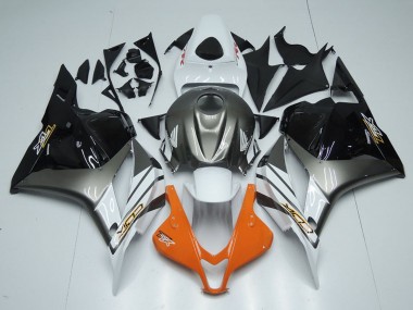 Online 2009-2012 Honda CBR600RR Motorcycle Fairings - White Silver Orange Glossy Black Canada