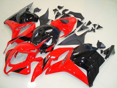 Online 2009-2012 Honda CBR600RR Motorcycle Fairing - Red Glossy Black Canada