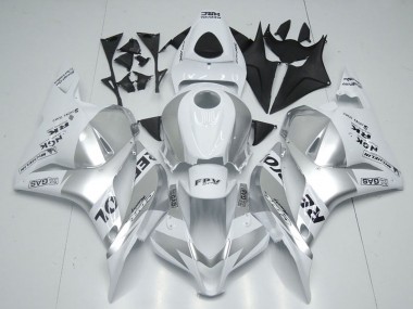 Online 2009-2012 Honda CBR600RR Motorcycle Fairings - White Silver Black Repsol Canada