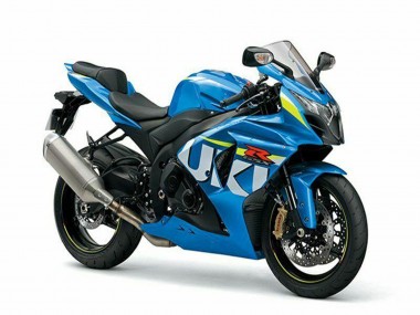 Online 2009-2016 Suzuki GSXR 1000 Motorcycle Fairing Kits - Blue Green White Canada