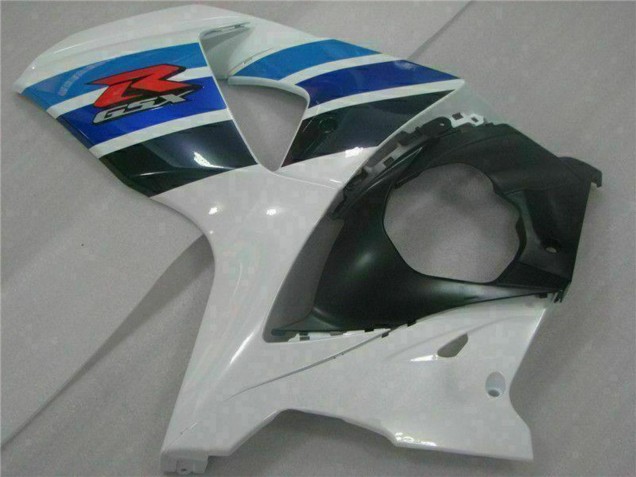 2009-2016 Suzuki GSXR 1000 Full Motorcycle Fairings - White Blue Black Canada