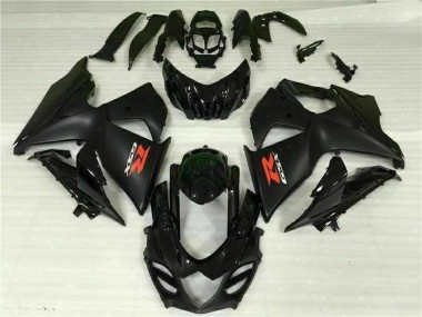 Online 2009-2016 Suzuki GSXR 1000 Motorcycle Fairing - Glossy Black Matte Black Canada