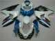 2009-2016 Suzuki GSXR 1000 Abs Fairings Kits - White Blue Black Canada