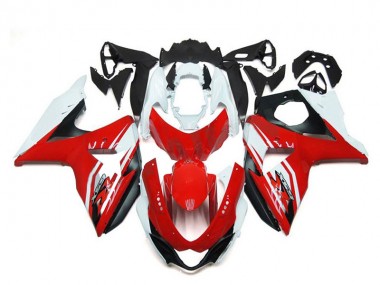 Online 2009-2016 Suzuki GSXR 1000 Bike Fairings - White Red Black Canada