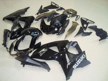 Online 2009-2016 Suzuki GSXR 1000 Motorcycle Fairings - Glossy Black Matte Black OEM Style Canada