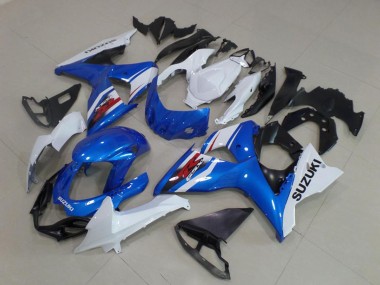 Online 2009-2016 Suzuki GSXR 1000 Abs Fairing Kits - White Blue Black Canada