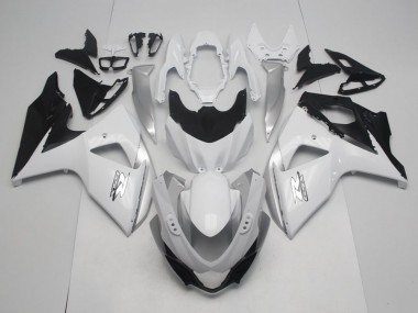Online 2009-2016 Suzuki GSXR 1000 Motorcycle Fairings - White Black OEM Style Canada