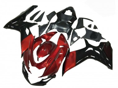 Online 2011-2024 Suzuki GSXR 600/750 Motorcycle Fairing - Red Glossy Black Canada