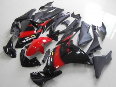 Online 2011-2015 Honda CBR250RR Motorcycle Fairing - Glossy Black Red Canada