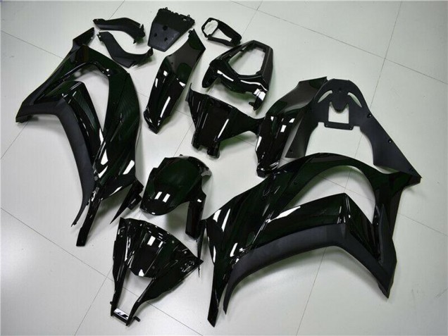 2011-2015 Kawasaki ZX10R Motorcycle Fairings - Glossy Black Canada
