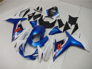 Online 2011-2024 Suzuki GSXR 600/750 Motorcycle Fairing - White Blue Black Red Canada