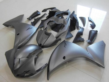 Online 2012-2014 Yamaha YZF R1 Motorcycle Fairings - Matte Grey Canada