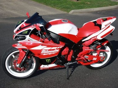 Online 2012-2014 Yamaha YZF R1 Motorcycle Fairings - White Red Black Green Milwaukee Maxxis Monster Canada