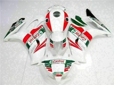 Online 2012-2016 Honda CBR1000RR Motorcycle Fairing - White Red Green Castrol Canada