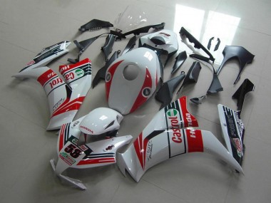 Online 2012-2016 Honda CBR1000RR Motorcycle Fairings - White Red Green Castrol Canada