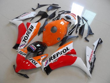 Online 2012-2016 Honda CBR1000RR Motorcycle Fairing Kits - Orange White Red Glossy Black Repsol Canada