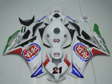 Online 2012-2016 Honda CBR1000RR Motorcycle Fairings - White Red Blue Green Pata 21 Canada