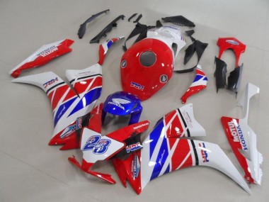 Online 2012-2016 Honda CBR1000RR Motorcycle Fairings - White Red Blue HRC 23 Canada
