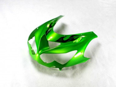 Online 2012-2024 Kawasaki ZX14R ZZR1400 Motorcycle Fairing - Green Glossy Black Canada