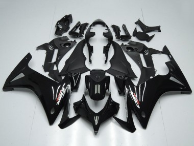 Online 2013-2015 Honda CBR500R Motorcycle Fairing - Glossy Black Matte Black Canada