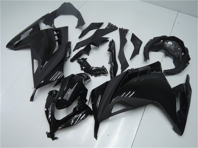 2013-2024 Kawasaki Ninja 300 EX300R Motorcycle Fairings - Glossy Black Matte Black Canada