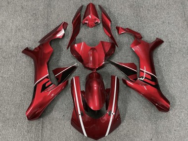 Online 2015-2019 Yamaha YZF R1 Motorcycle Fairings - Red White Black Canada