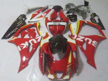 Online 2017-2024 Suzuki GSXR 1000 Motorcycle Fairings - Red Yellow White Canada