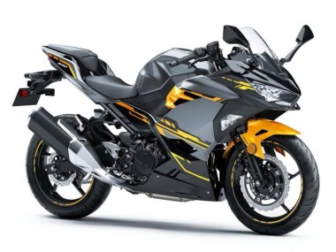 Online 2018-2024 Kawasaki EX400 Motorcycle Fairings - Black Grey Orange Canada