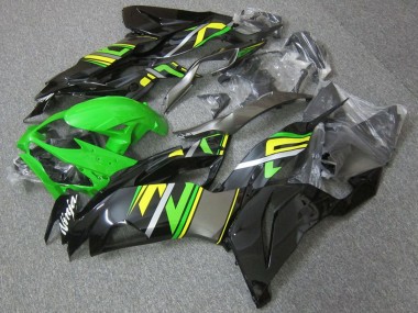 Online 2019-2022 Kawasaki ZX6R Motorcycle Fairings - Green Black Yellow Canada