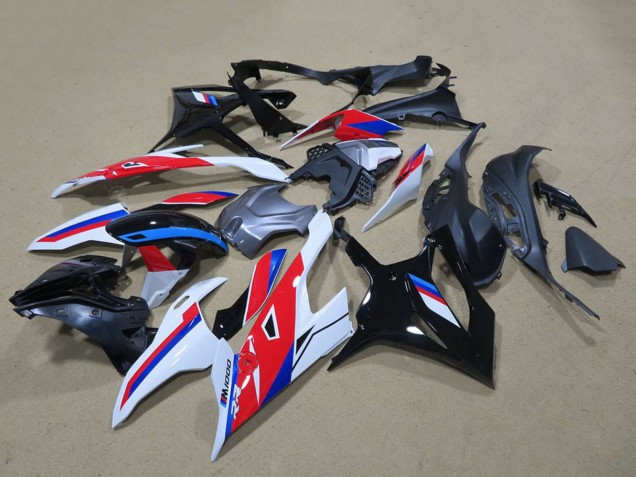 2019-2022 BMW S1000RR Motorcycle Fairing - Black White Red Blue Canada